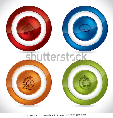Stock photo: Various Colorful Abstract Icons Set 24