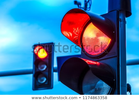 ストックフォト: Red Traffic Light