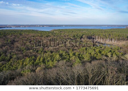 Foto stock: Kayaks On A Lake In East Germany