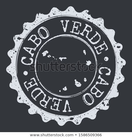 Foto stock: Mail To From Cape Verde