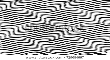 Foto stock: Abstract Striped Warped Optical Illusion