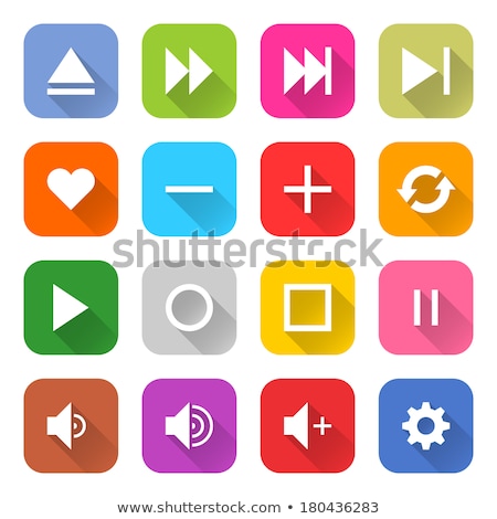 Foto stock: Mute Circular Green Vector Web Button Icon