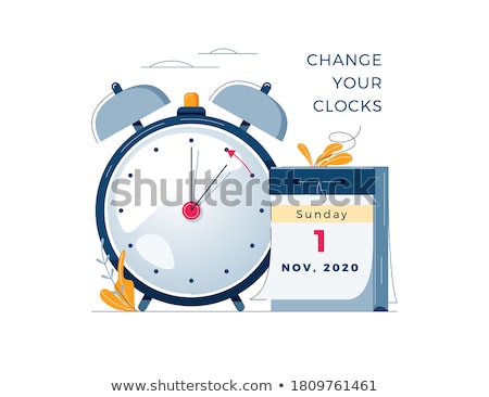 Сток-фото: Time To Change Message