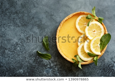 Foto stock: Lemon Tart