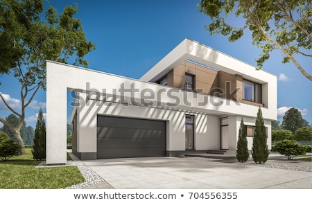 Stock photo: Modern Houses In The Suburbs