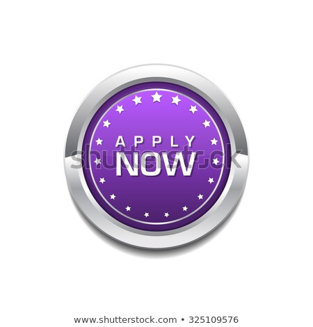 Zdjęcia stock: Apply Now Round Vector Web Element Circular Button Icon Design