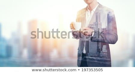 [[stock_photo]]: Double Exposure Of Tea