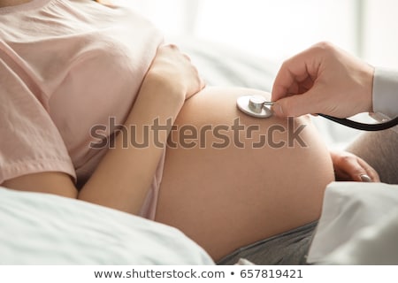 Сток-фото: Pregnant Woman Visiting Doctor For Check Up