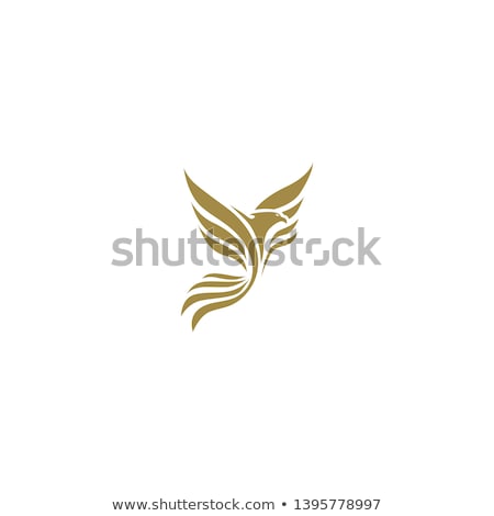 Stok fotoğraf: Firebird Head Mascot