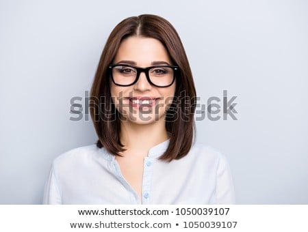 Stock fotó: Fashionable Young Brunette Student