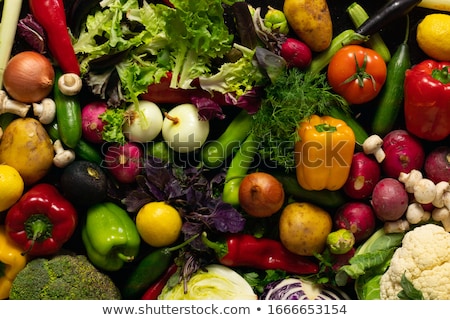 Stok fotoğraf: Assortment Of Vegetables