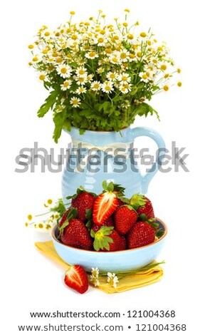 [[stock_photo]]: Juicy Fresh Bouquet Of Strawberries