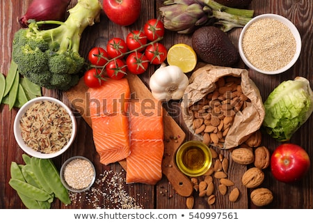 Foto stock: Healthy Food Composition