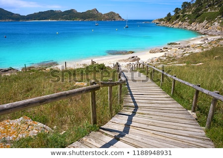 Stock photo: Nostra Senora Beach In Islas Cies Islands Of Vigo