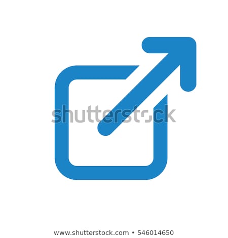 Foto stock: External Link Icon - User Will Know They Are Leaving The App To Visit An External Website