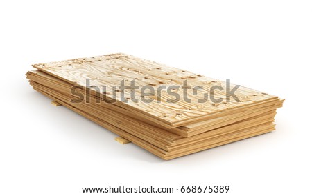 Stock fotó: Plywood Panel