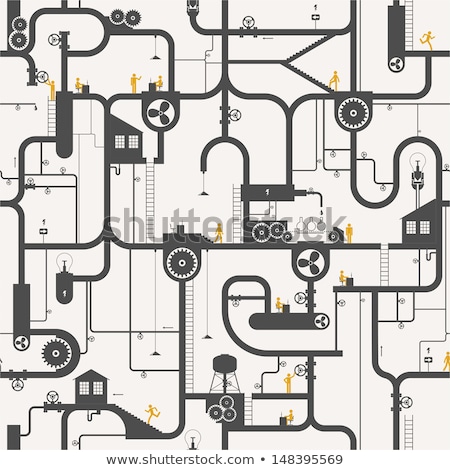 ストックフォト: Tap Valve At The Factory Concept Industries