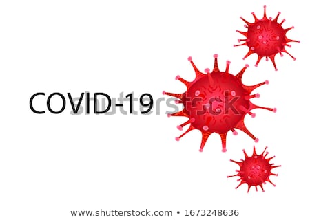 Stock foto: Covid 19 Coronavirus Disease Pandemic Outbreak Banner Design