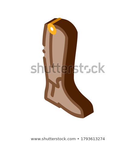 Jockey Shoes Isometric Icon Vector Illustration [[stock_photo]] © pikepicture