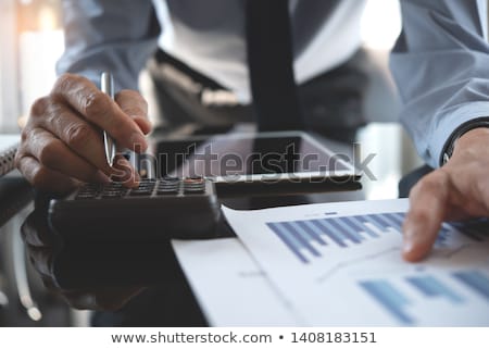Stock photo: Investment Spreadsheets