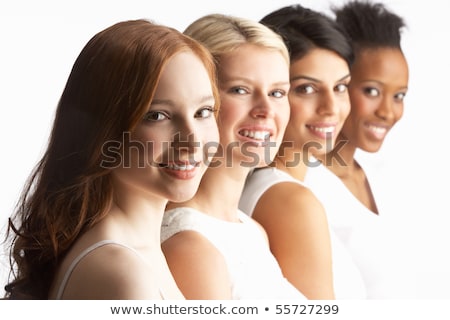 Foto stock: Four Beautiful Women