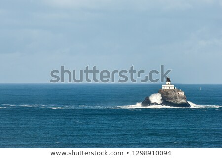 Stok fotoğraf: Tillamook Rock Lighthouse At Oregon Coast