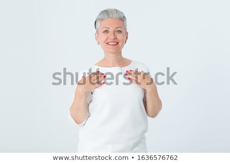 Zdjęcia stock: Woman With Short Haircut