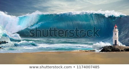 Stok fotoğraf: Tsunami