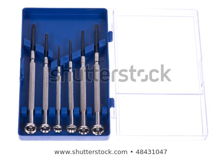 ストックフォト: Precision Screwdriver Set Toolkit Close Up