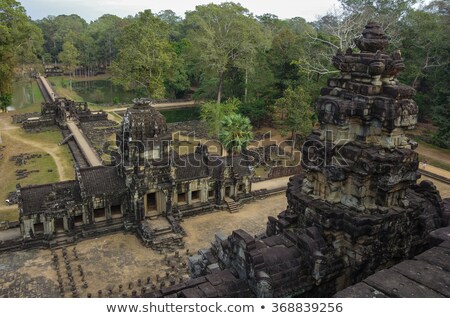 Stock photo: Panorama View Of Bayon Temple At Angkor Wat Complex Siem Reap Cambodia