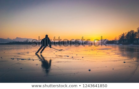 Stok fotoğraf: Pond Hockey