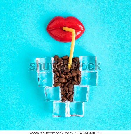 Imagine de stoc: Coffee Lips Concept