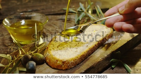 Stockfoto: Extra Virgin Olive Oil Background