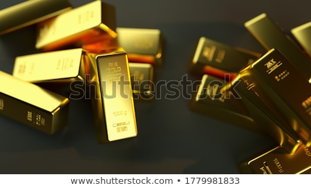 Stock photo: Closeup Of Gold Bullion