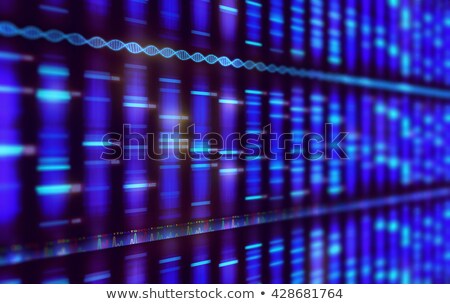 Stock foto: Sanger Sequencing Background