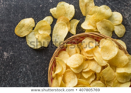 Foto d'archivio: Crunchy Potato Chips