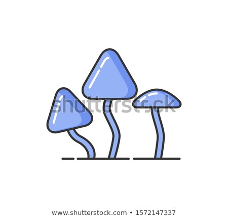 Stock photo: Allergy And Hypersensitivity To Mushrooms Icon