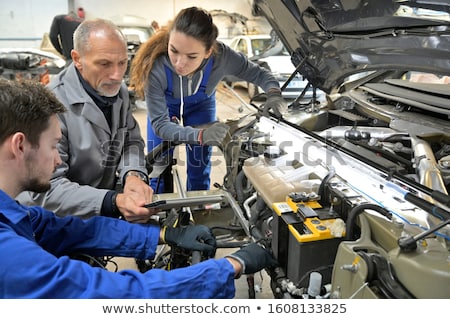 Stock photo: Instructor And Trainee