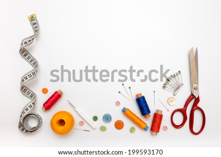 Stock photo: Sewing Tools