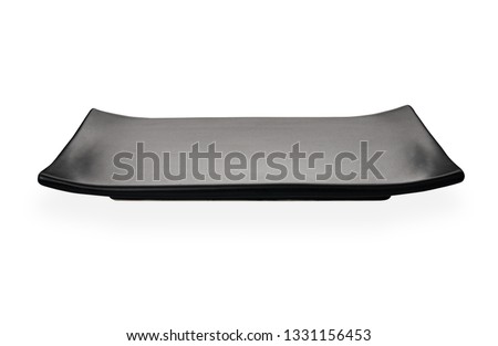 Foto stock: Sushi Plate In Front Of A White Background