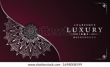 Foto stock: Background Templates With Mandala Patterns