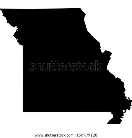 Foto stock: State Of Missouri Icons