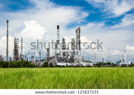 Plant Pipe With Smoke Against Blue Sky ストックフォト © Tungphoto