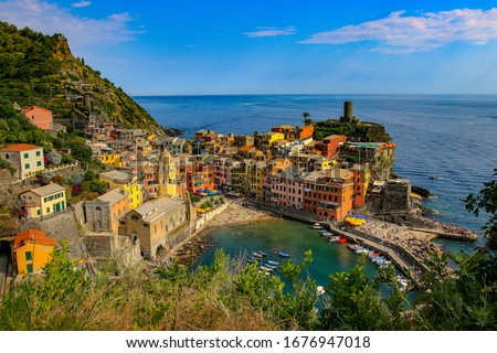 Stockfoto: Cinque Terre Corniglia