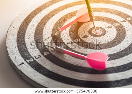 Stock photo: Success Concept With Dart Arrow