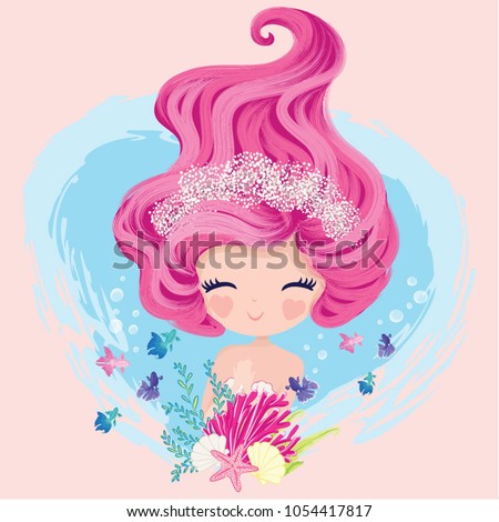 Stock photo: Young Mermaid