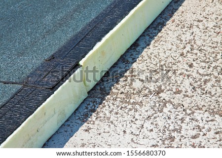 Foto stock: Thermal Insulation Of A Roof