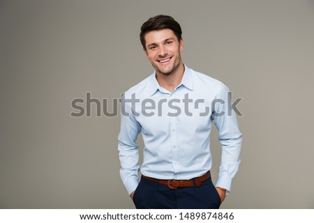 [[stock_photo]]: Isolated Business Man