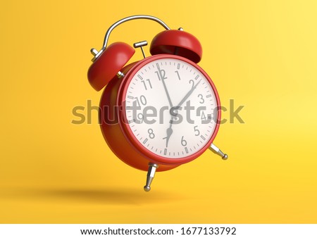 ストックフォト: Colorful Clock Illustration