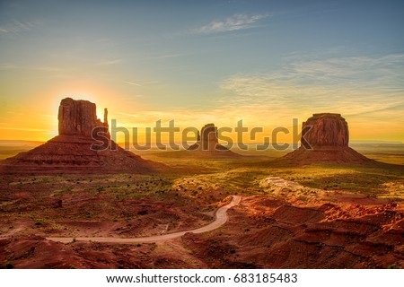 Stock photo: Monument Valley